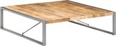 vidaXL Salontafel 140x140x40 cm ruw mangohout