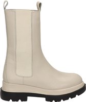 Shabbies Amsterdam dames chelseaboot - Off White - Maat 38