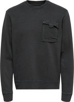 Only & Sons Trui Onsjimi Life Sweat Nf 0953 22020953 Phantom Mannen Maat - XS