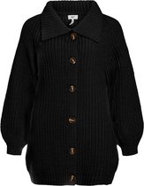 Object Vest Objjamalia L/s Knit Cardigan 118 23036957 Black Dames Maat - M