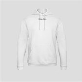 HOODIE HOLA CHICA WHITE (XL)