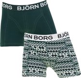 Björn Borg jongens 2P core aztec & groen - 158/164