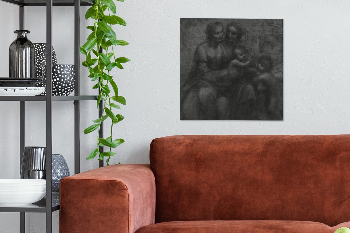 De Maagd en het Kind met de Heilige Anna van Leonardo da V