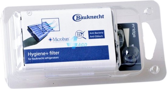 Wpro HYGP-MIC Antibacteriële filter voor Bauknecht koelkasten | bol.com