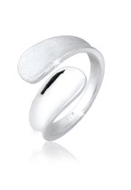 Elli Dames Ring Dames Basic Open Trend Ring in 925 Sterling Zilver