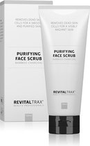 RevitalTrax® Purifying Bamboo Charcoal Face Scrub - Antibacterieel - Kalmerend - Onzuiverheden verwijderen - Scrub Gezicht