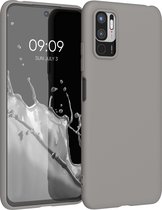 kwmobile telefoonhoesje voor Xiaomi Redmi Note 10 5G - Hoesje voor smartphone - Back cover in steengrijs