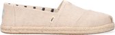 TOMS ALPARGATA Dames ESPADRILLE - NATURAL - Maat EU43.5