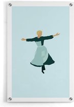 Walljar - The Sound Of Music - Muurdecoratie - Plexiglas schilderij