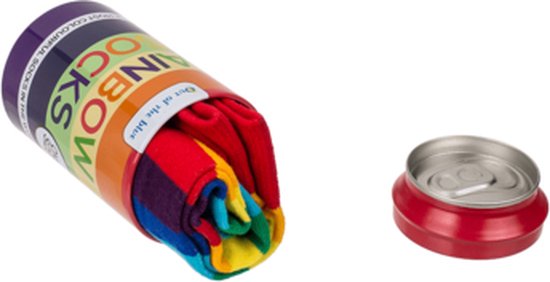 Fegtrty Kleurrijke Regenboog Gestreepte Sokken Over De Knie Clown Gestreept Kostuum Hoge Kousen voor Halloween Cosplay Feesten