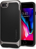 Spigen Neo Hybrid Hardcase Hoesje - Geschikt voor Apple iPhone 8 - Gun Metal