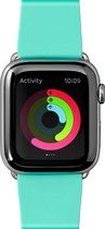 LAUT Pastels Siliconen Bandje Geschikt voor Apple Watch Series 3 (42mm) - Spearmint