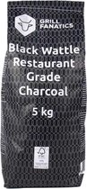 Grill Fanatics Restaurant Grade Charcoal Black Wattle 5 kg
