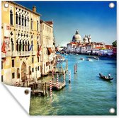 Tuindoek Venetië - Italië - Water - 100x100 cm