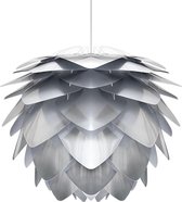 Umage Silvia hanglamp zilver - Mini Ø 32 cm + Koordset wit