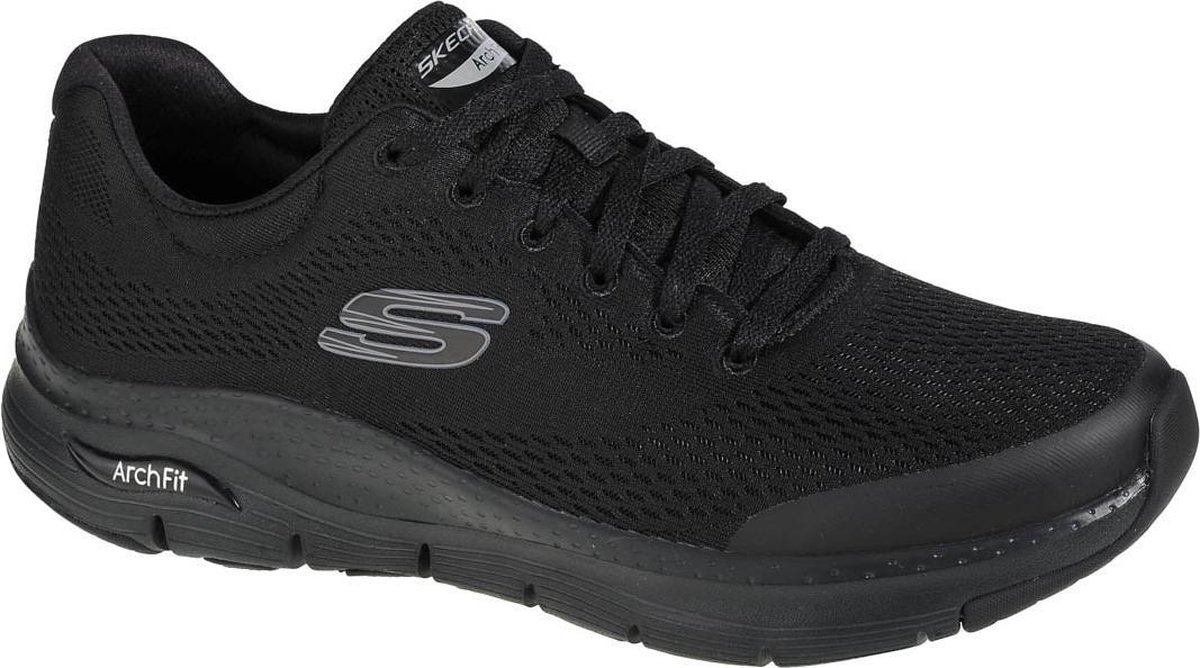 Skechers Arch Fit 232040 BBK Mannen Zwart Sneakers