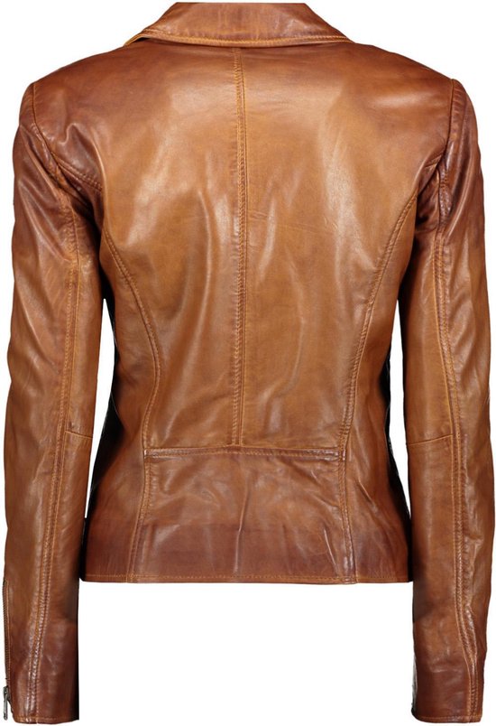 schoonmaken Speel pint DNR Jas Leather Jacket 57388 3 350 Dames Maat - 44 | bol.com