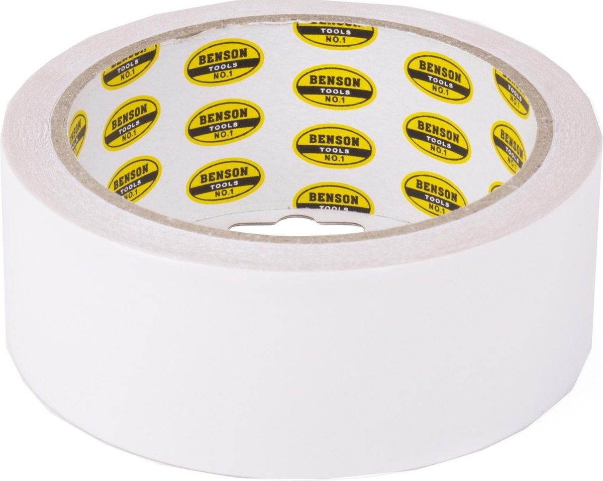 Dubbelzijdig Tape Tapijtkleefband 12m x 50mm bol
