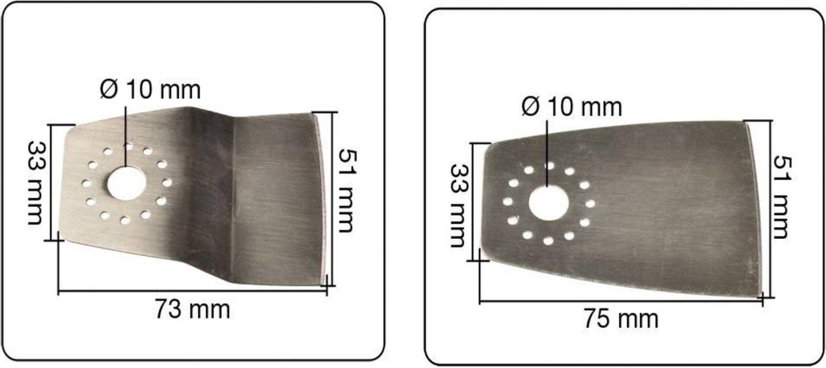 Lame multi-grattoir 6 41016 - CENTRE OUTILS PLUS