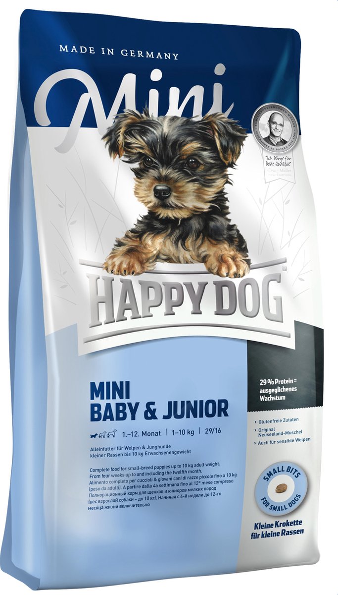 Happy Dog Supreme - Mini Baby & Junior - 4 kg