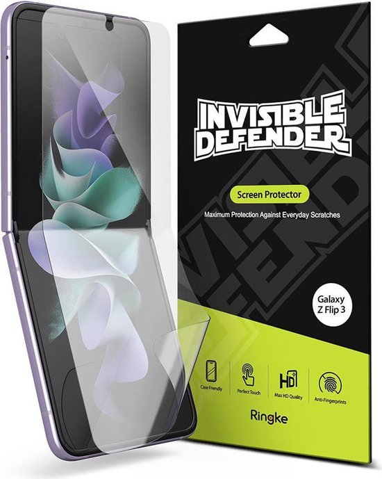 Ringke ID Glass Screen protector Display Folie Geschikt voor Samsung Galaxy Z Flip 3
