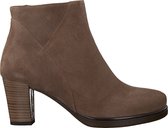 Gabor 861 Enkellaarsjes - Enkelboots met rits - Dames - Taupe - Maat 37,5