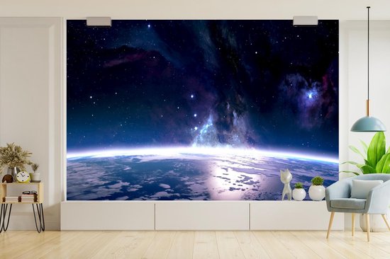 Papier peint - Papiers Papier peint photo Espace - Terre - Lumière - Largeur 360 cm x Hauteur 240 cm