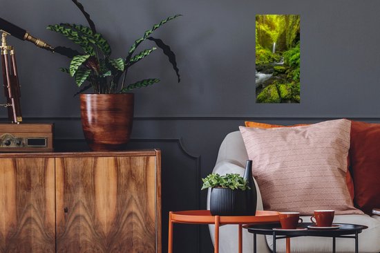 Stickers Stickers muraux - image jungle - 20x40 cm - Feuille adhésive