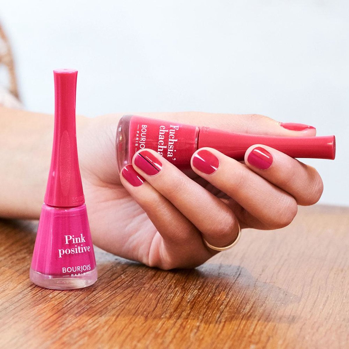 Vernis à Ongles Bourjois 1 Seconde N°59 Fuchsianista - Rose Fuchsia - Séchage Rapide 9ml - Neuf