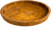 House of Nature Tray hout Rustic Ø36x4cm