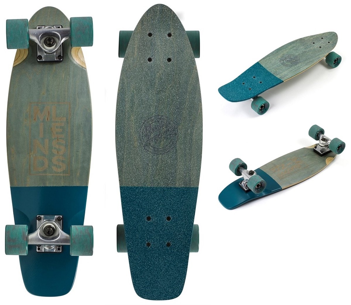Cruiserboard Daily Stained III Grijs