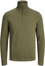 JACK & JONES Jack&Jones Reli Knit High Neck Zip KAKI M