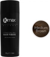 Kmax Hair Fibers 27,5 gram - Medium Brown