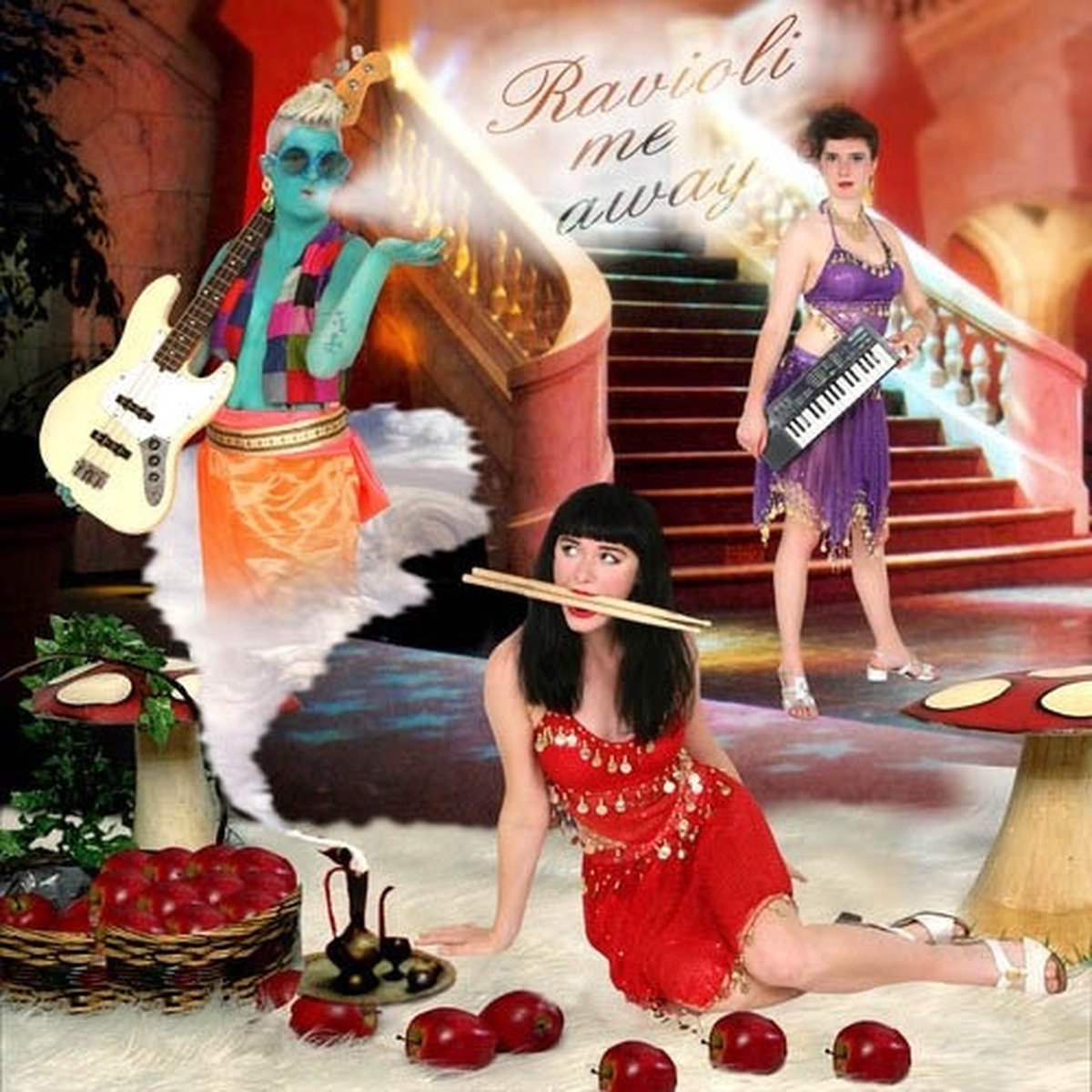 Ravioli Me Away & Dog Chocolate - Split (LP)