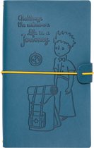 The Little Prince Notitieboek A5 19,5 X 12 Cm Imitatieleer Blauw