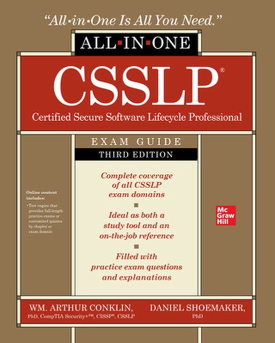 CSSLP Certified Secure Software Lifecycle Professional All-i ... - cover