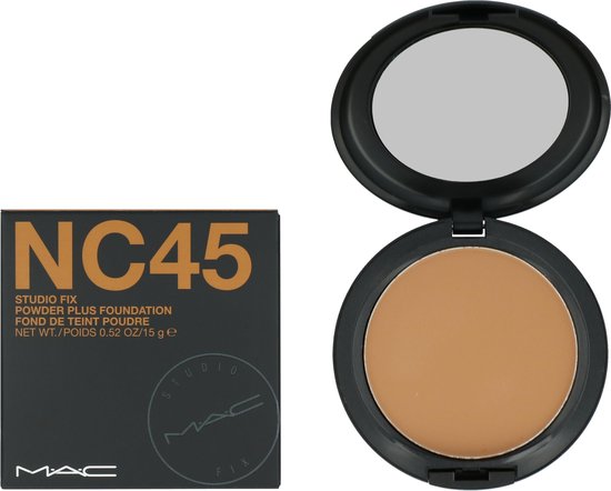 MAC Cosmetics Studio Fix Powder Plus Foundation NC45 15 gr - MAC Cosmetics