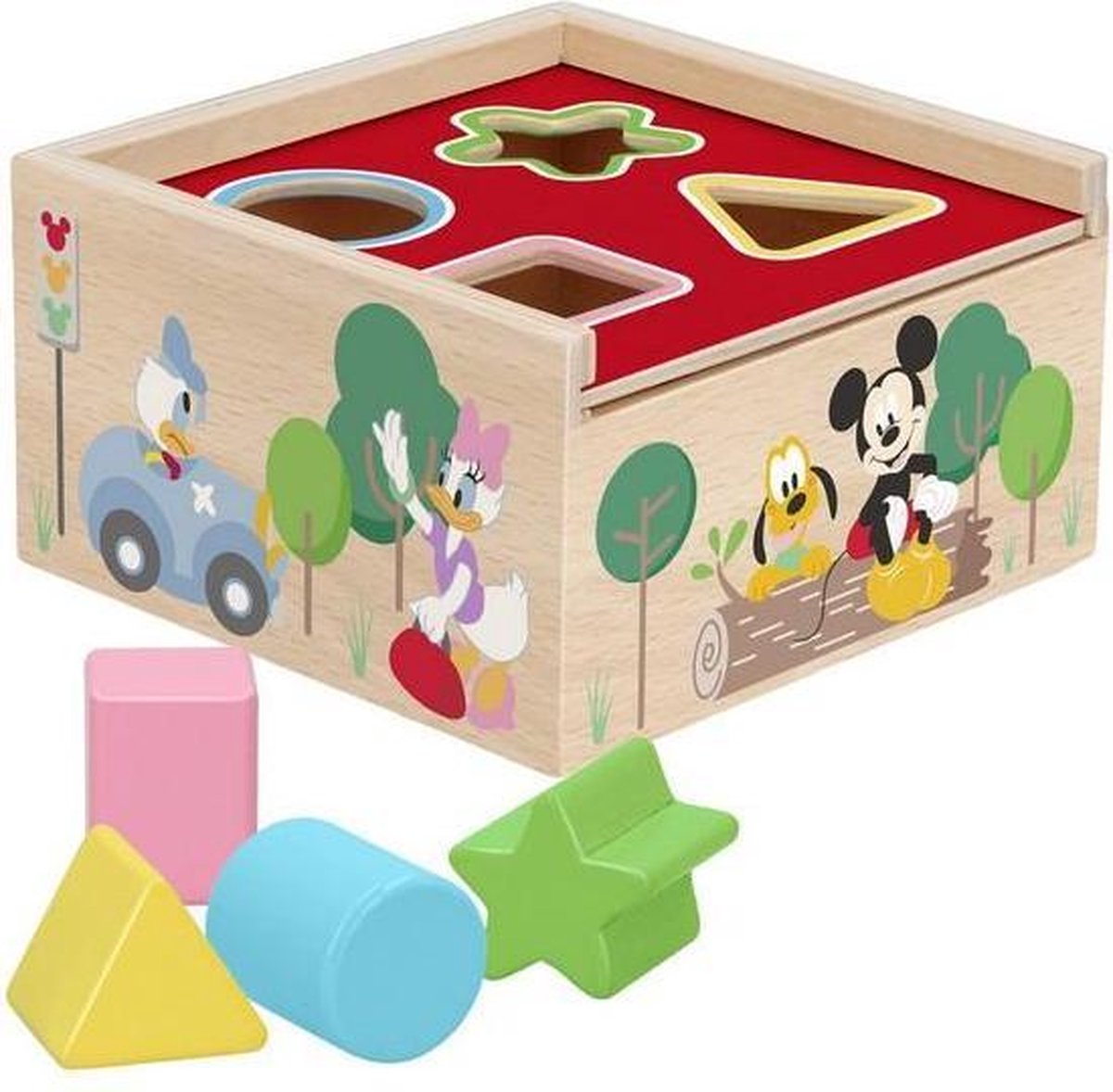 Disney Mickey Minnie: duurzame houten speelblokken