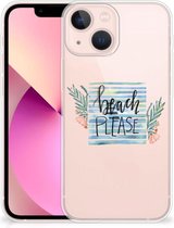 Smartphone hoesje geschikt voor iPhone 13 mini TPU Case Transparant Boho Beach