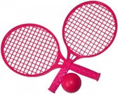 tennisset roze 3-delig 37 cm