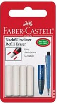 navulling gumstift rubber wit 4 stuks