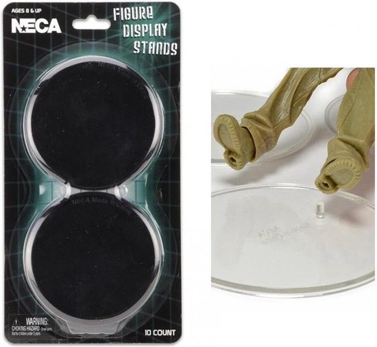 NECA Action Figure Display Stands (Set of 10)