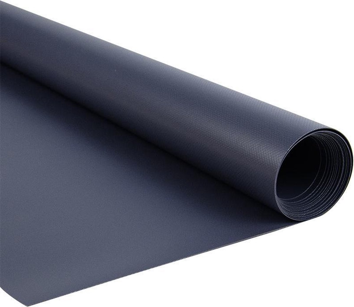 Afdekzeilwinkel - Pvc zeildoek - 650gr Antraciet Mat - per meter of rol