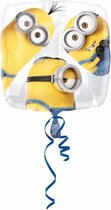 folieballon Despicable Me Group 43 x 43 cm wit/geel