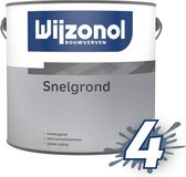 Wijzonol Snelgrond 2.5 liter  - RAL 9010