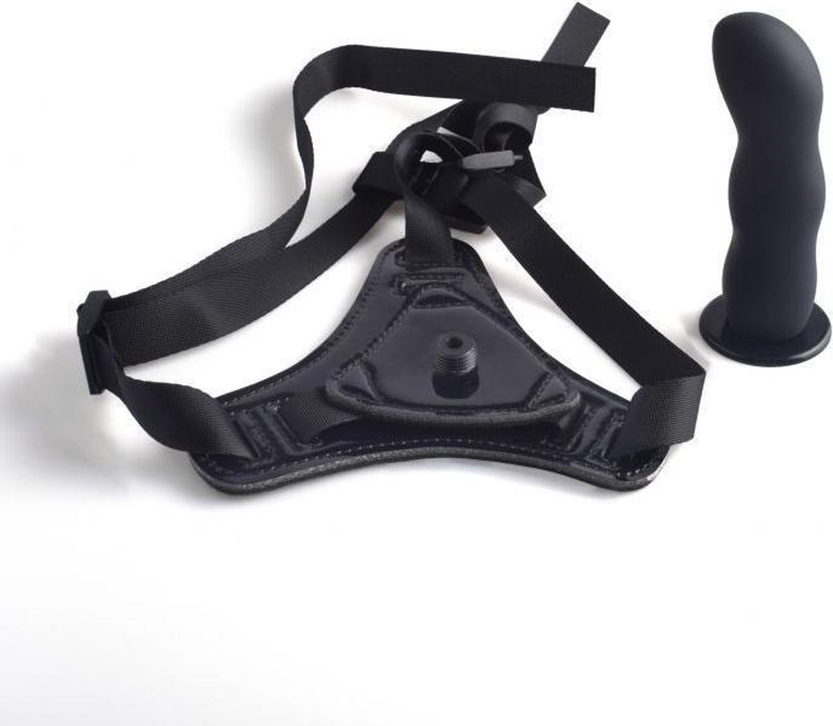 Verstelbare Strap-on - Zwart