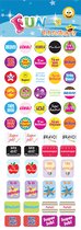 Fun Rewards Stickers (in het Frans)