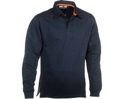 Herock Troja Poloshirt Lange mouwen essentials (1501) - Marine | Marine - XL