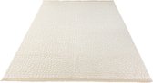 Laagpolig Mozaiek Desing Vloerkleed Vista 70 Beige-80 x 250 cm