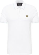 Lyle and Scott - Polo Wit - - Heren Poloshirt Maat L